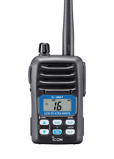 IC-M87Ex Atex VHF Deniz El Telsizi
