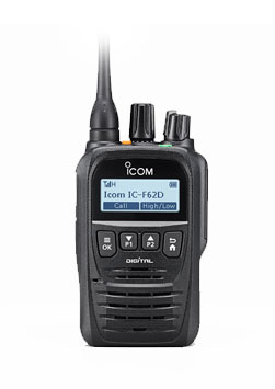 IC-F62D UHF Digital Handheld Radio