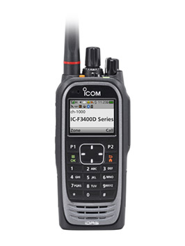 IC-F4400DT UHF Sayısal El Telsizi