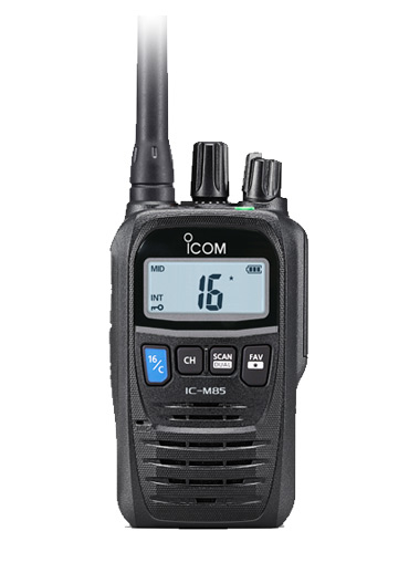 IC-M85E VHF Handheld Transceiver